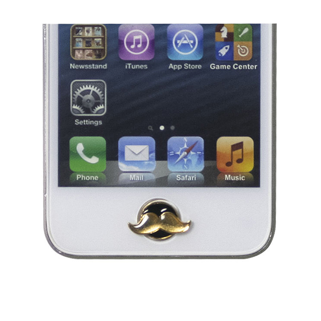 iCharm Home Button Accessory ”Gentleman”ゴールド/ブラックgoods_nameサブ画像