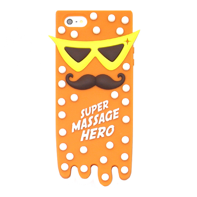 【iPhone5s/5 ケース】MASSAGE HERO ORANGE