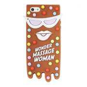 【iPhone5s/5 ケース】MASSAGE WOMAN COOKIE BROWN