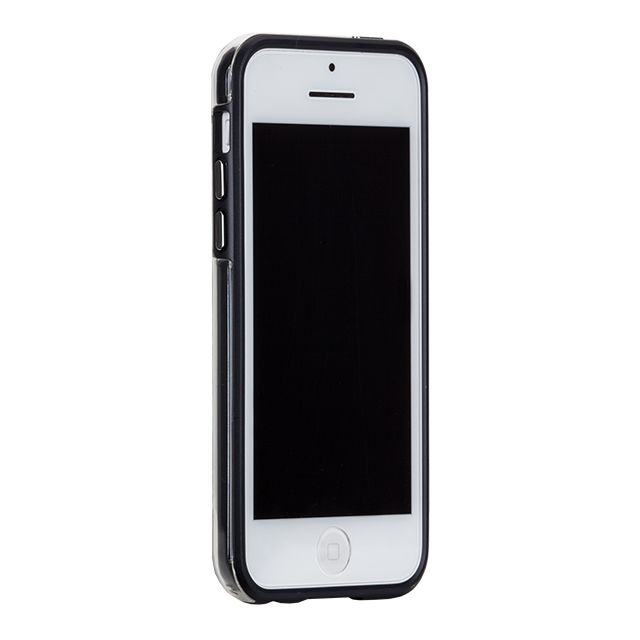 【iPhone5c ケース】Hybrid Tough Naked Case, Clear with Black Bumperサブ画像