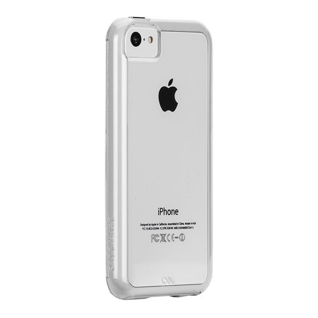 【iPhone5c ケース】Hybrid Tough Naked Case, Clear with White Bumpergoods_nameサブ画像