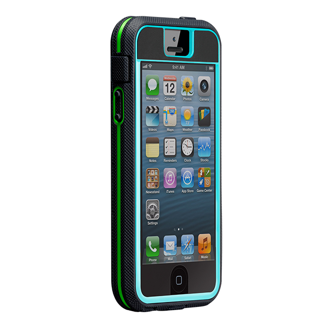 【iPhoneSE(第1世代)/5s/5 ケース】Tough Xtreme (Charcoal/Lime/Pool Blue)サブ画像