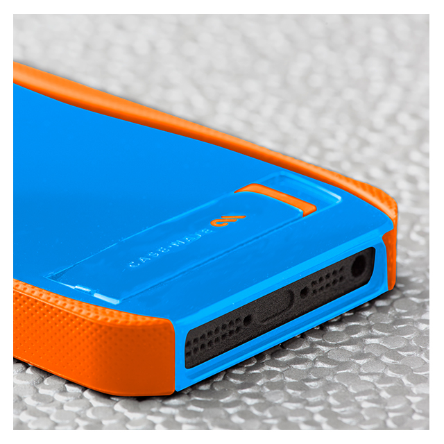 【iPhoneSE(第1世代)/5s/5 ケース】POP! with Stand Case (Blue/Tangerine)goods_nameサブ画像