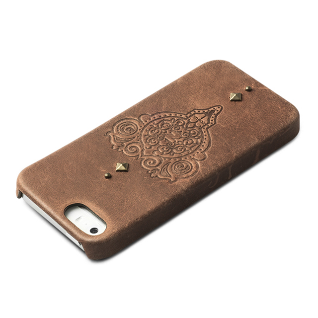 【iPhoneSE(第1世代)/5s/5 ケース】Prestige Retro Vintage Bar (ダークブラウン)goods_nameサブ画像