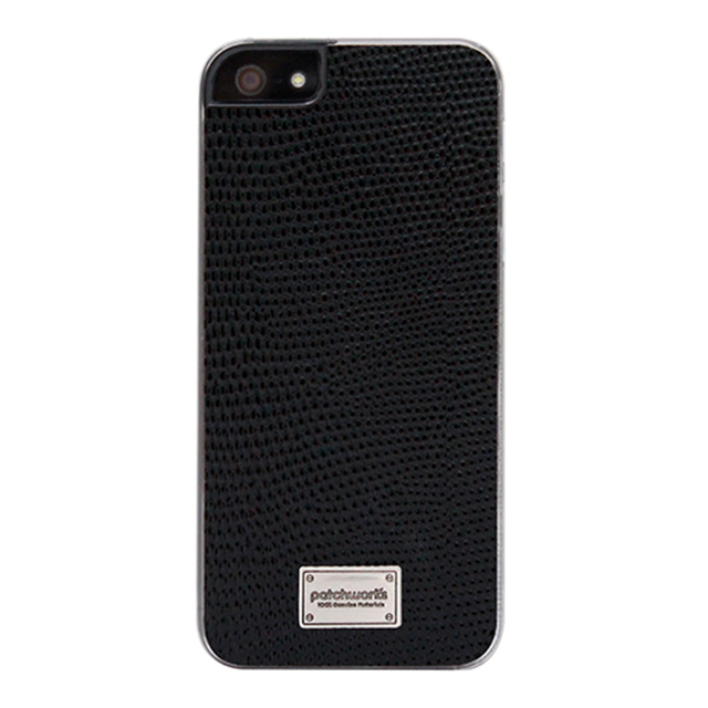 【iPhoneSE(第1世代)/5s/5 ケース】Classique Snap Case Leather (Lizard Black)サブ画像