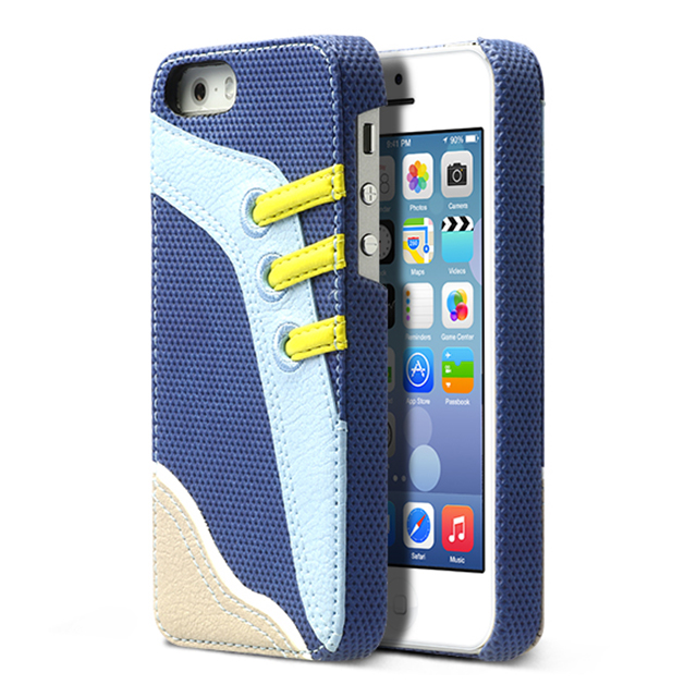 【iPhoneSE(第1世代)/5s/5 ケース】Masstige Sneakers Bar (ブルー)サブ画像