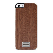 【iPhoneSE(第1世代)/5s/5 ケース】Classique Snap Case Hoxan Wood Sapele