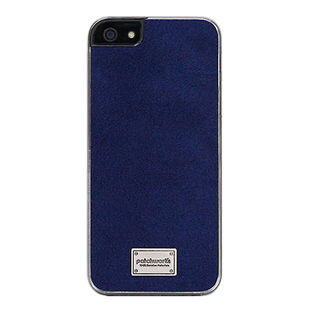 【iPhoneSE(第1世代)/5s/5 ケース】Classique Snap Case Ultra Suede Blueサブ画像