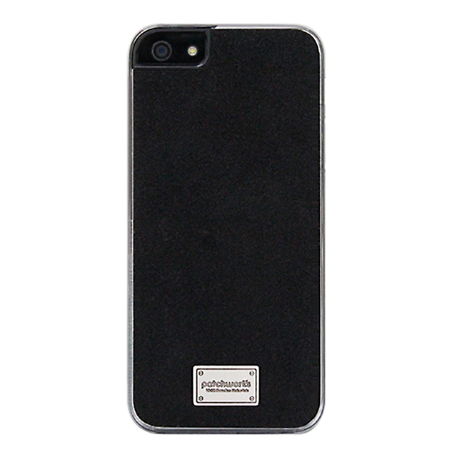 【iPhoneSE(第1世代)/5s/5 ケース】Classique Snap Case Ultra Suede Blackサブ画像