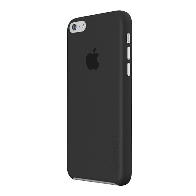 【iPhone5c ケース】Color Shell Case Black