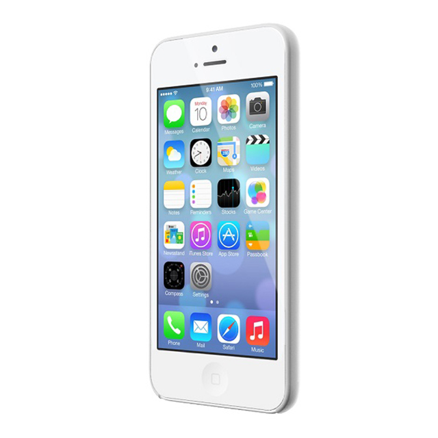 【iPhone5c ケース】Color Shell Case Whiteサブ画像