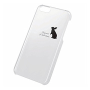 【iPhone5c ケース】シェルカバー（アップルテクスチャ） ウサギ
