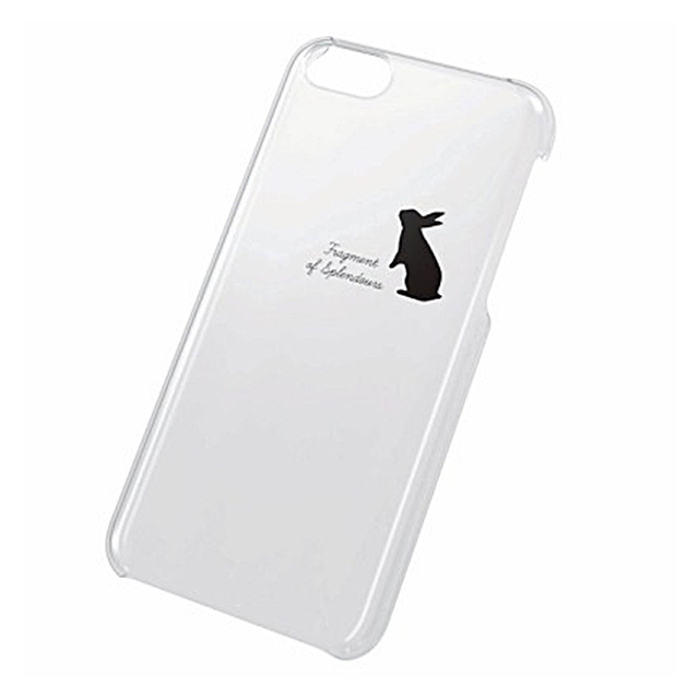 【iPhone5c ケース】シェルカバー（アップルテクスチャ） ウサギ