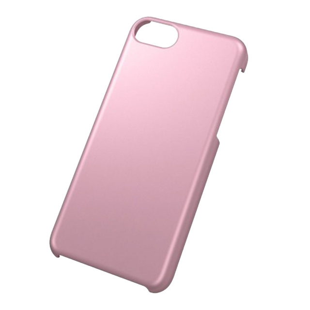 【iPhone5c ケース】シェルカバー(ラバーグリップ)ピンク