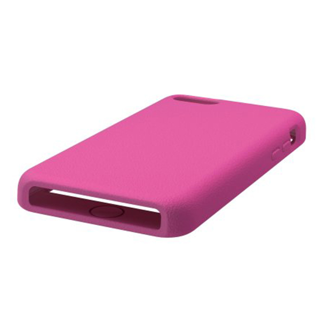【iPhone5c ケース】シリコンケース（滑り止め）ピンクサブ画像