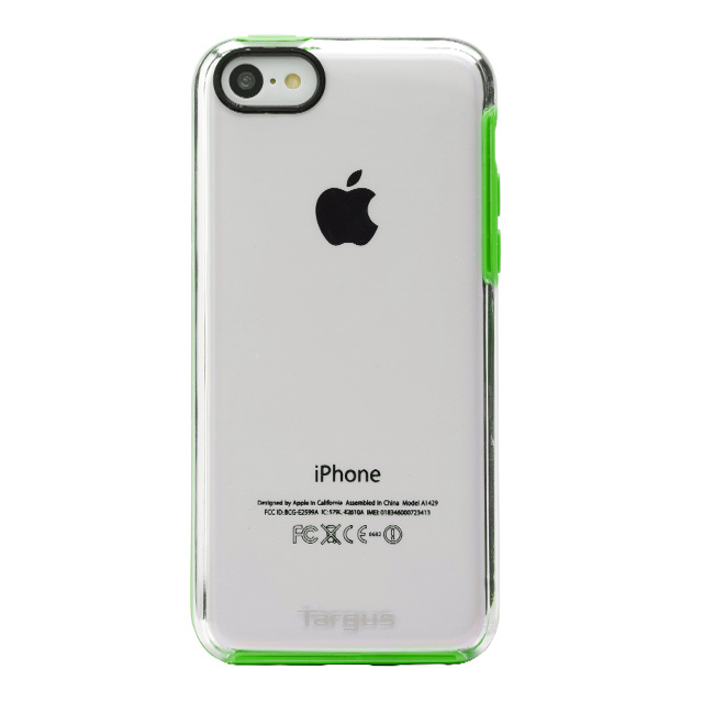 【iPhone5c ケース】Slim View Case Lite-Green