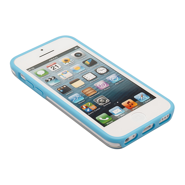 【iPhone5c ケース】Slim View Case Lite-Blueサブ画像