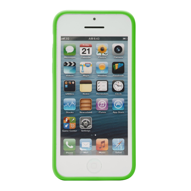 【iPhone5c ケース】Slim View Case Lite-Greengoods_nameサブ画像