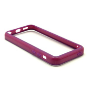 【iPhone5c ケース】Edge Band ハイブリッドバンパーPurple