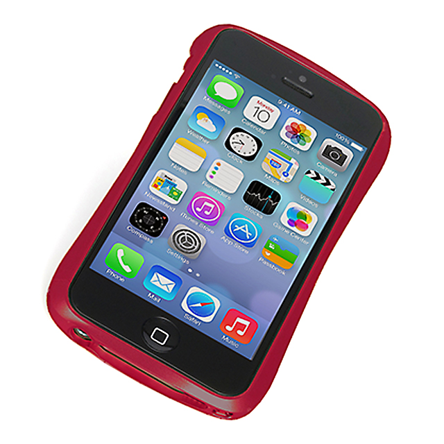 【iPhoneSE(第1世代)/5s/5 ケース】CLEAVE ALUMINUM BUMPER Mighty2 (Dark Night Red/Black)サブ画像