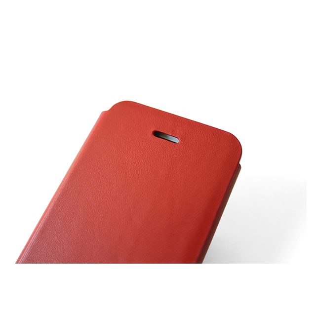 【iPhone5s/5 ケース】Leather Case (レッド)サブ画像