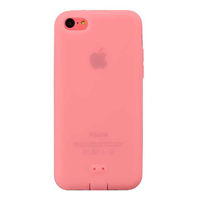 Iphone5c ケース 抗菌シリコンケースセット ピンク Simplism Iphoneケースは Unicase