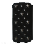 【iPhoneSE(第1世代)/5s/5c/5 ケース】507SC Star’s Case (ブラック)