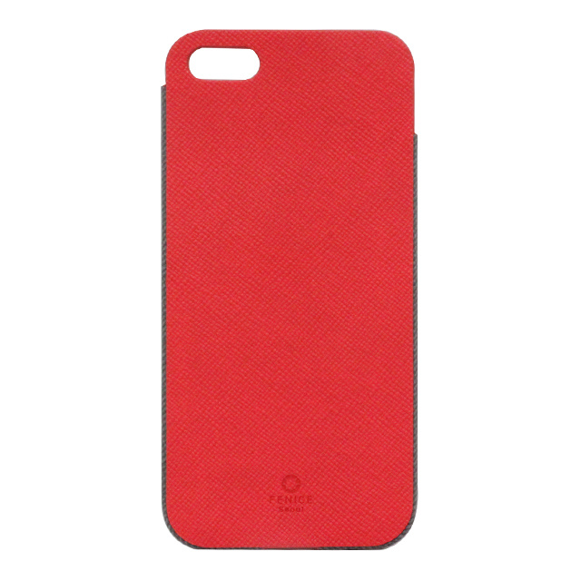【iPhoneSE(第1世代)/5s/5 ケース】FENICE Classico PU (Red)