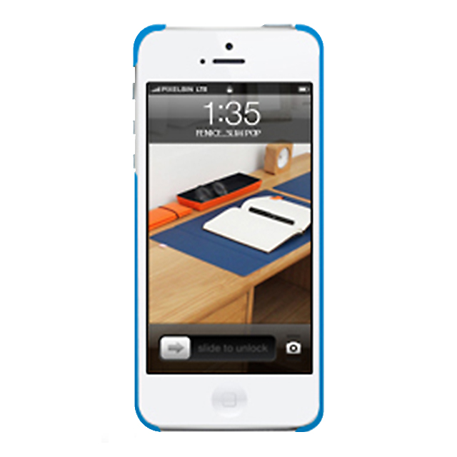 【iPhoneSE(第1世代)/5s/5 ケース】FENICE Slim POP (Blue)サブ画像