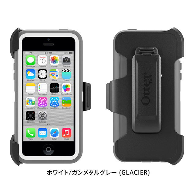 【iPhone5c ケース】OtterBox Defender ホワイト/ガンメタルグレー (GLACIER)goods_nameサブ画像