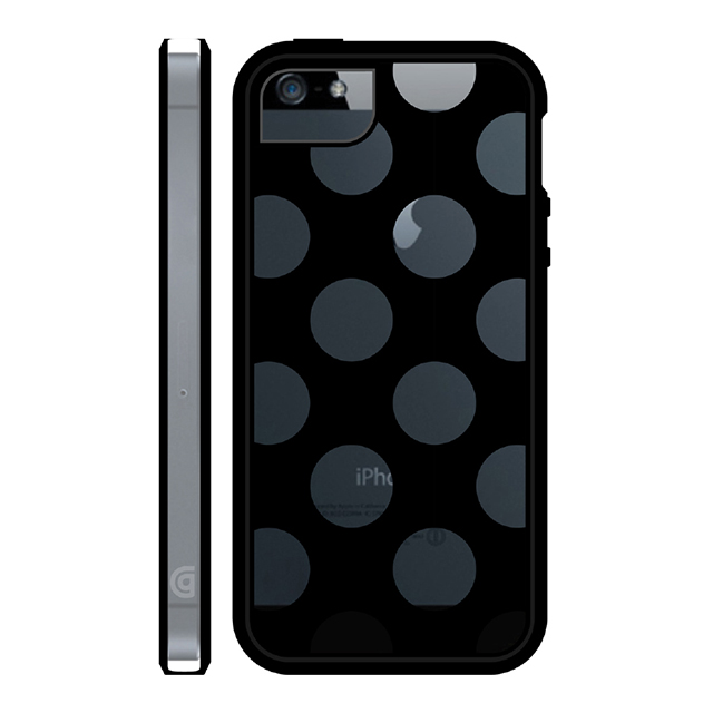 【iPhone5s/5 ケース】Separates DotsAll Folks Thyme-BLK CLR BLKサブ画像