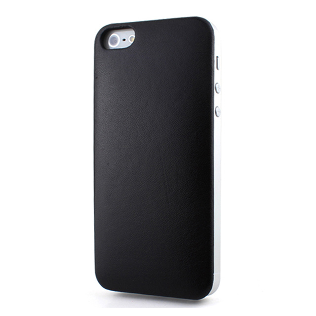 【iPhoneSE(第1世代)/5s/5 ケース】Ssongs BubblePack PlayCase Leather (Calf Black)