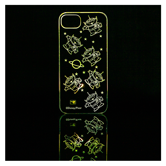 【iPhone5s/5 ケース】光るライトケース エイリアンシルエットサブ画像