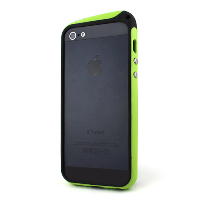 【iPhoneSE(第1世代)/5s/5 ケース】nodea Bumper Case (Lime)