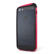【iPhoneSE(第1世代)/5s/5 ケース】nodea Bumper Case (Hot Pink)