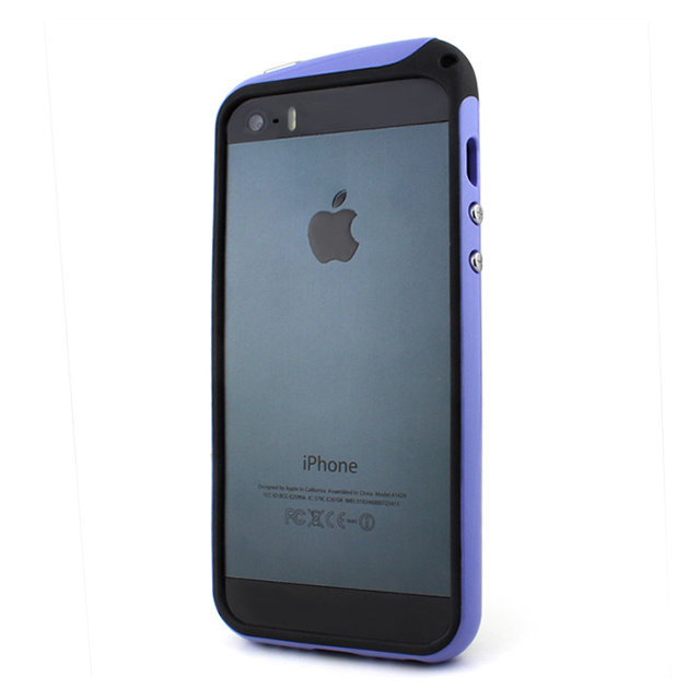 【iPhoneSE(第1世代)/5s/5 ケース】nodea Bumper Case (Purple)