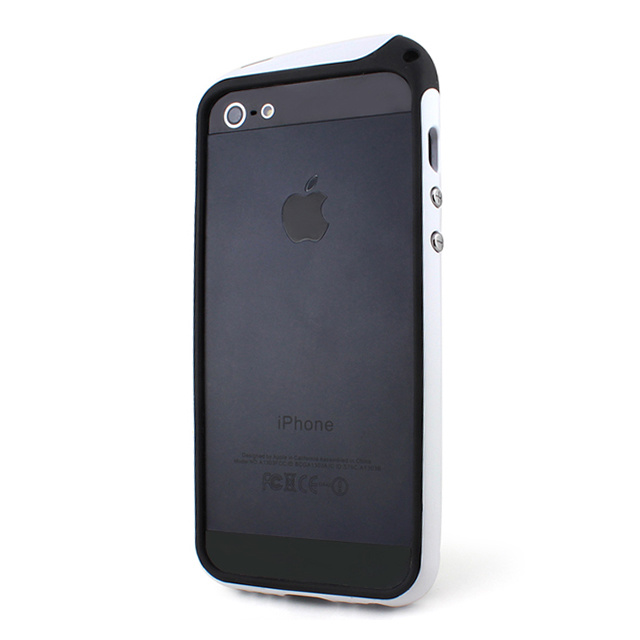 【iPhoneSE(第1世代)/5s/5 ケース】nodea Bumper Case (White)
