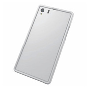 【XPERIA Z1 ケース】Xperia(TM) Z1/SOL23用ハイブリッドバンパー/ホワイト