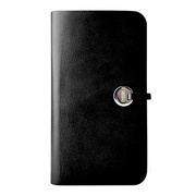 【iPhoneSE(第1世代)/5s/5 ケース】Leather Arc Cover L54 ブラック (収納ポケット無し)