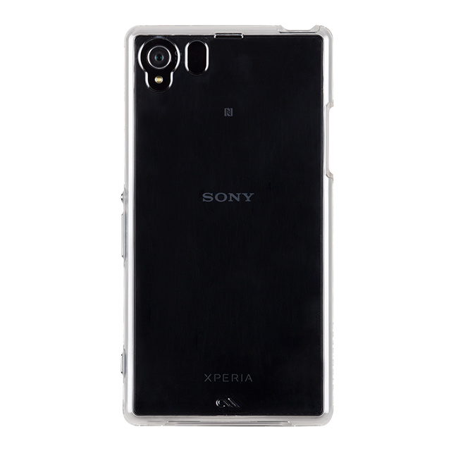 【XPERIA Z1 ケース】Hybrid Tough Naked Case, Clear/Clear