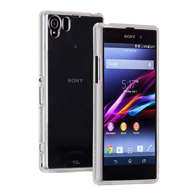 【XPERIA Z1 ケース】Hybrid Tough Naked Case, Clear/Cleargoods_nameサブ画像