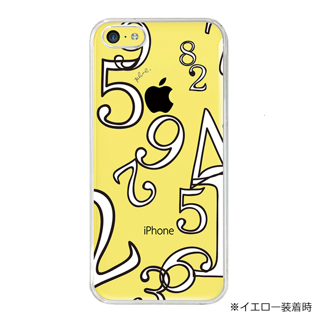 【iPhone5c ケース】CollaBorn デザインケース suuji-CLサブ画像