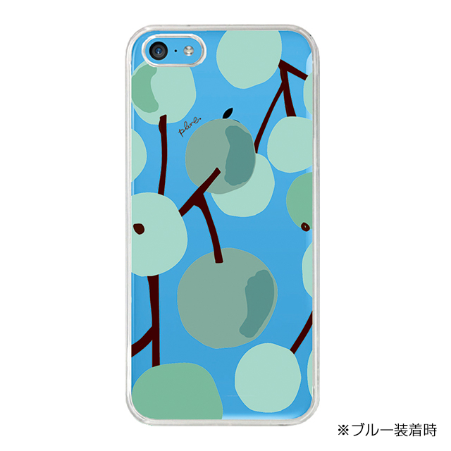 【iPhone5c ケース】CollaBorn デザインケース 大きな木の実ミントグリーン-CLgoods_nameサブ画像