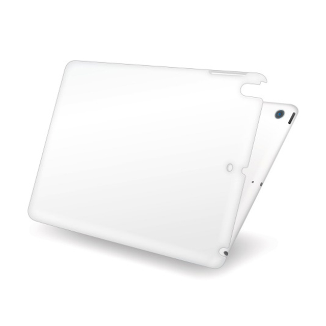 【iPad Air(第1世代) ケース】シェルカバー/ホワイトサブ画像
