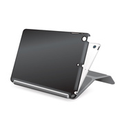 【iPad Air(第1世代) ケース】Smart Cover対応シェルカバー/ブラック