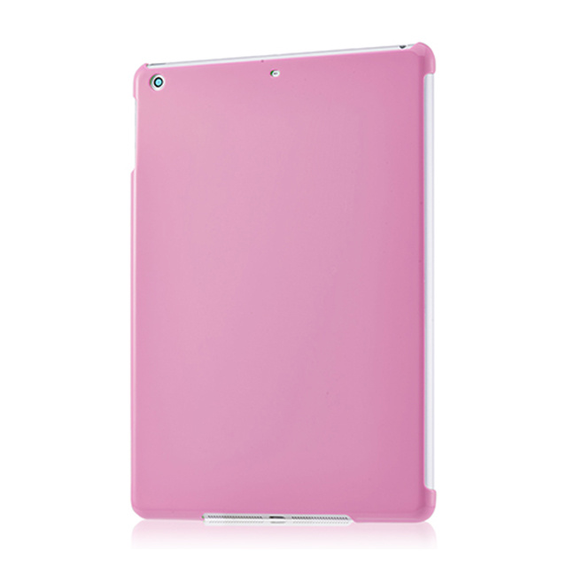 【iPad Air(第1世代) ケース】抗菌スマートバックカバー(ピンク)