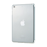 【iPad mini3/2/1 ケース】抗菌スマートバックカバー(クリア)