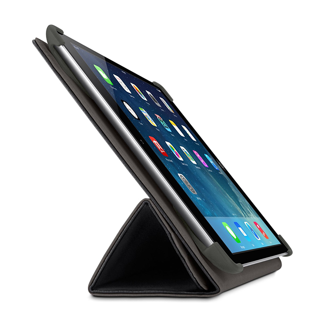【iPad Air(第1世代) ケース】トライフォールドフォリオカバー ブラックサブ画像