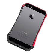【iPhone5s/5 ケース】CLEAVE ALUMINUM BUMPER Aero European (Red/Black)