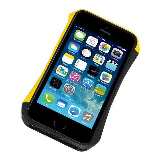 【iPhone5s/5 ケース】CLEAVE ALUMINUM BUMPER Aero European (Yellow/Black)goods_nameサブ画像